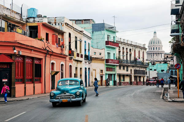 Cuba Havana street car