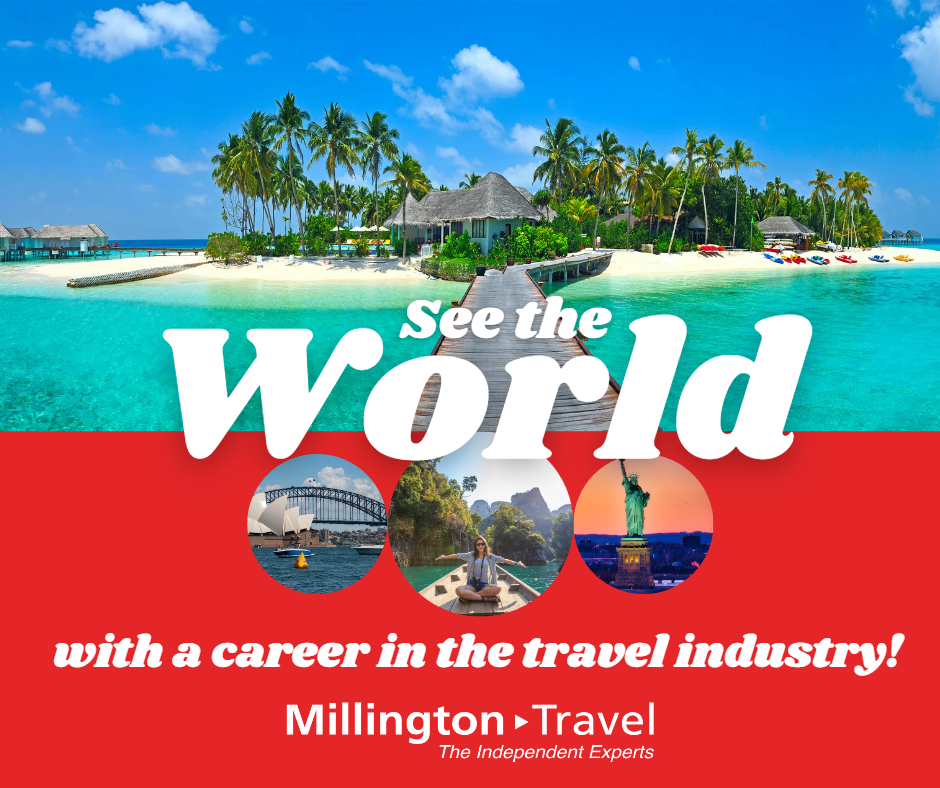See the world with a career in the travel industry